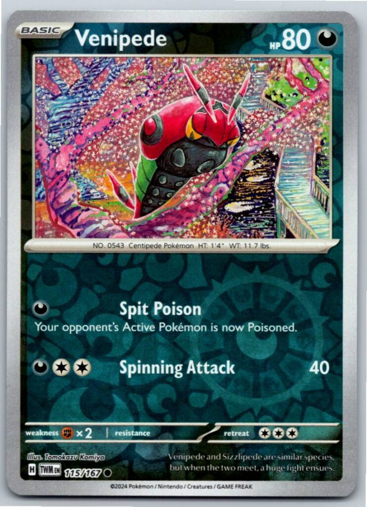 Venipede (Reverse Holofoil - NM)