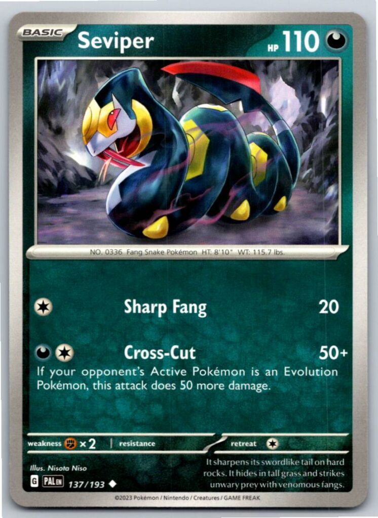 Seviper (Normal - NM)