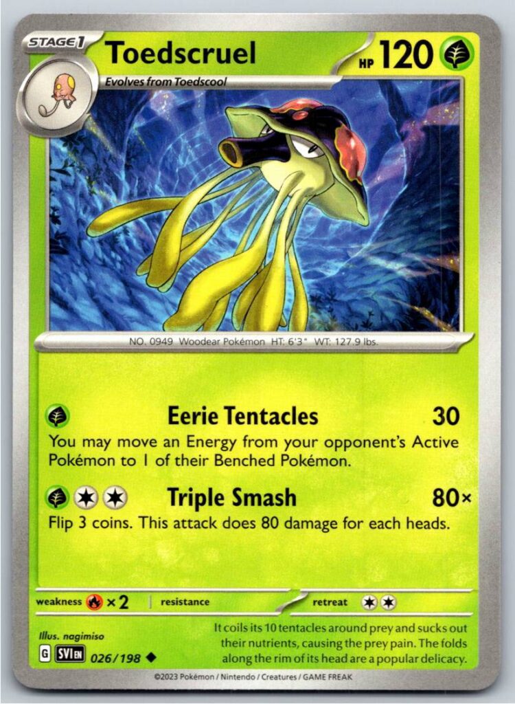 Toedscruel (Normal - NM)