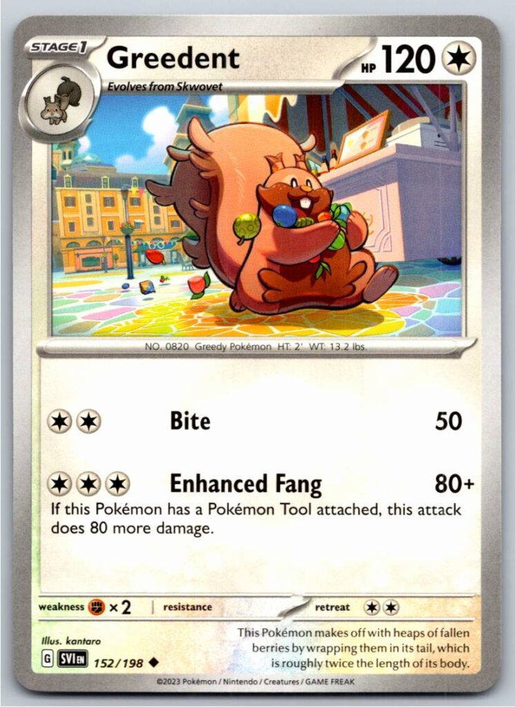 Greedent (Normal - NM)