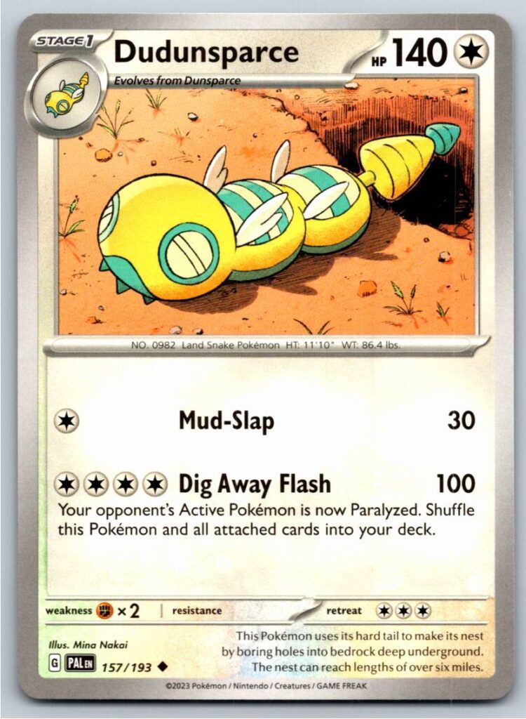 Dudunsparce (Normal - NM)
