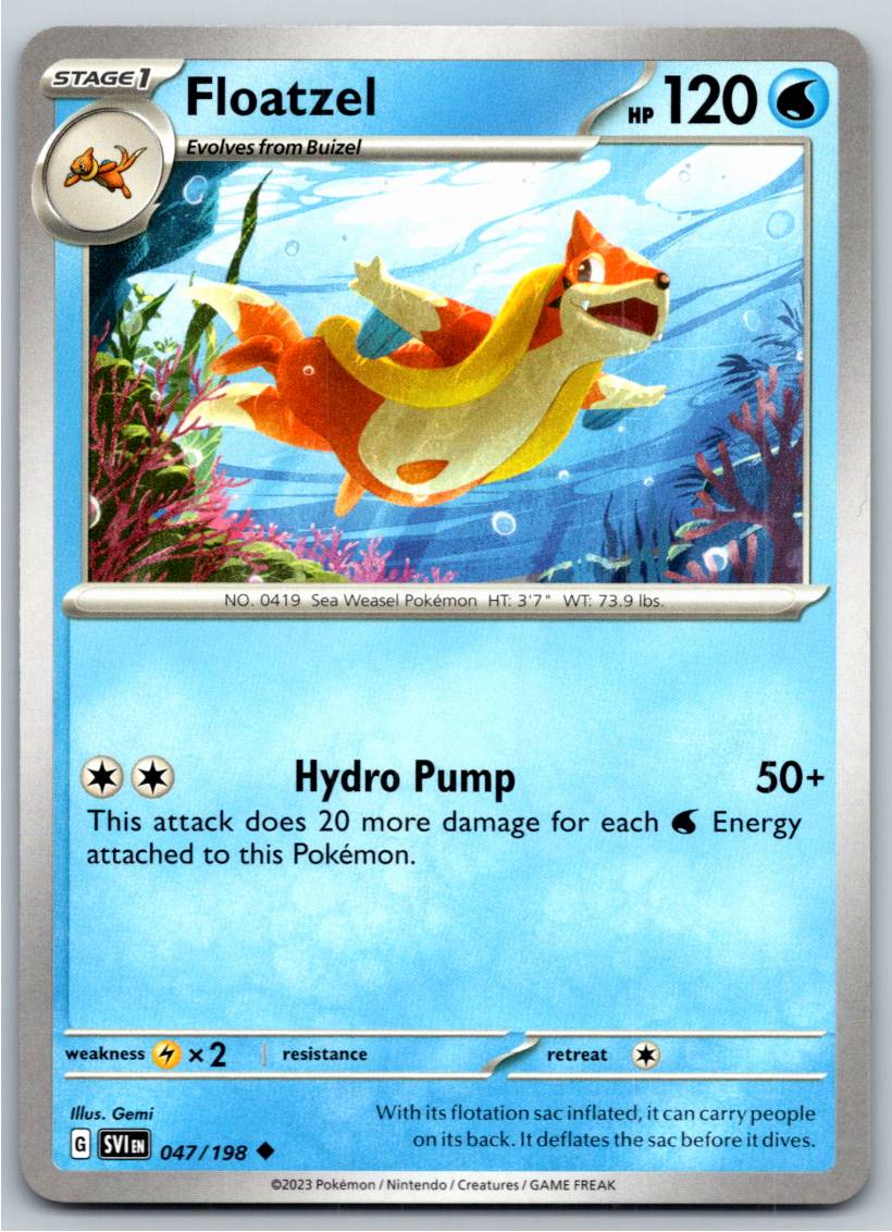 Floatzel (Normal - NM)