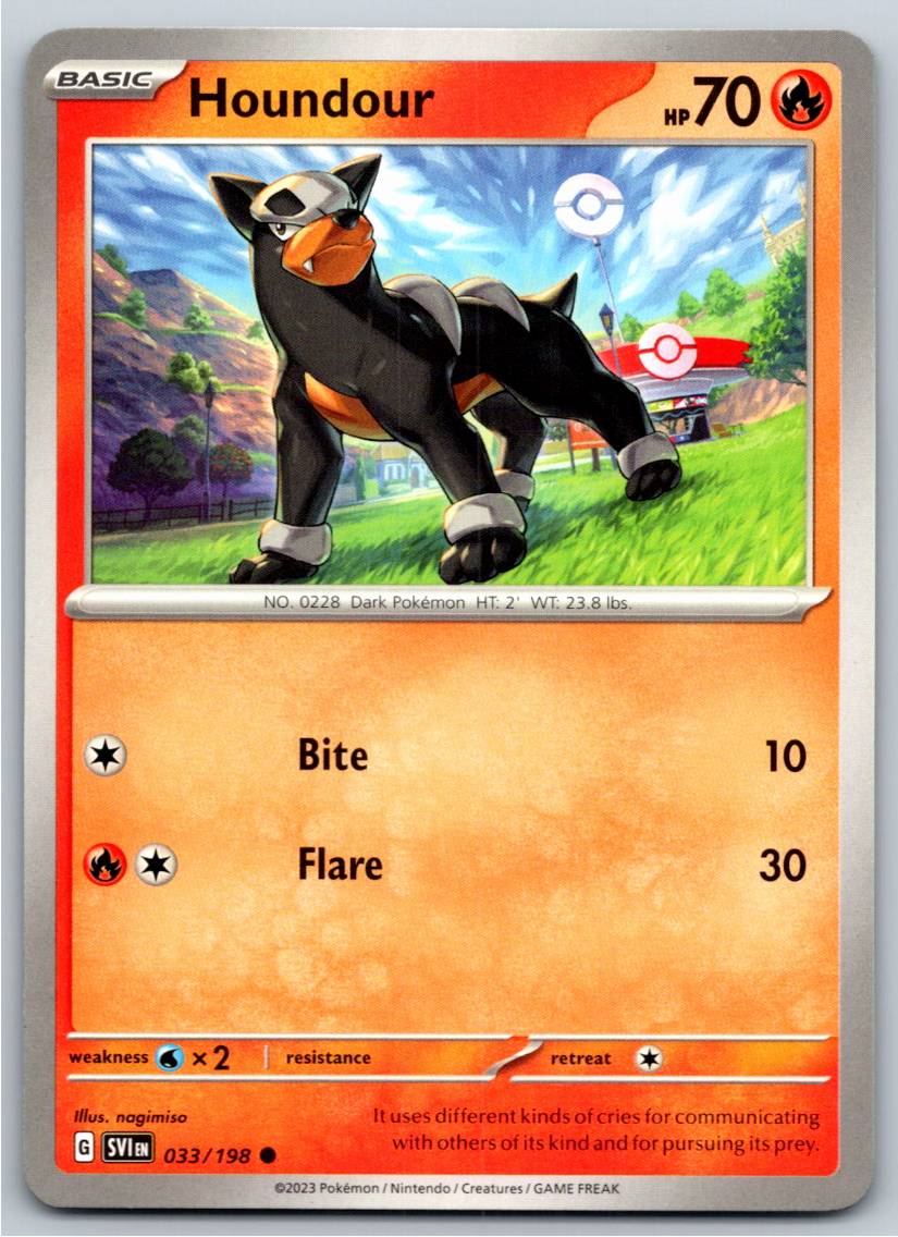 Houndour - 033/198 (Normal - NM)