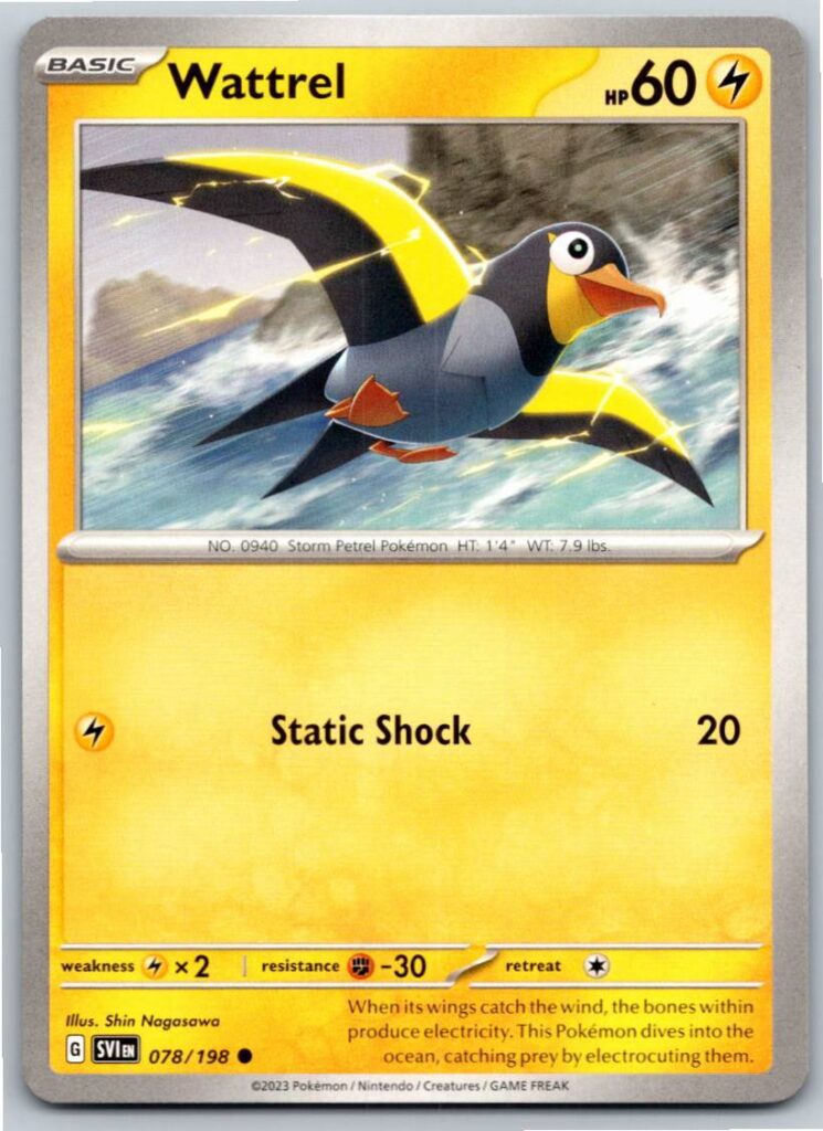 Wattrel - 078/198 (Normal - NM)