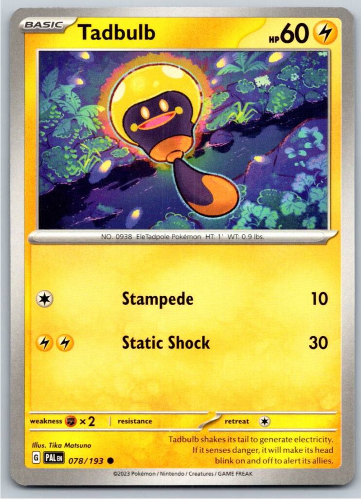 Tadbulb - 078/193 (Normal - NM)