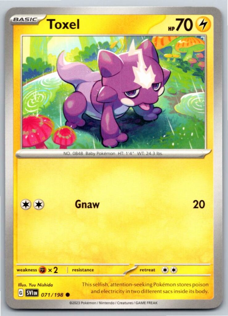 Toxel (Normal - NM)