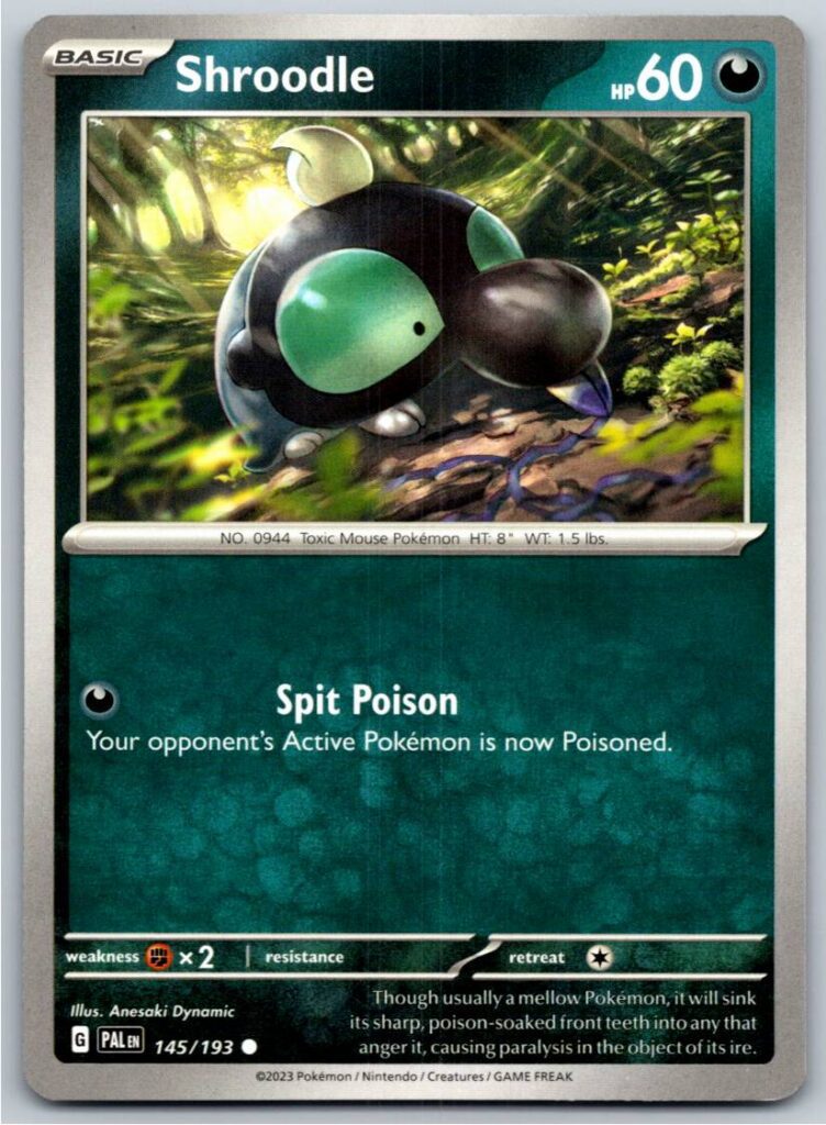 Shroodle - 145/193 (Normal - NM)