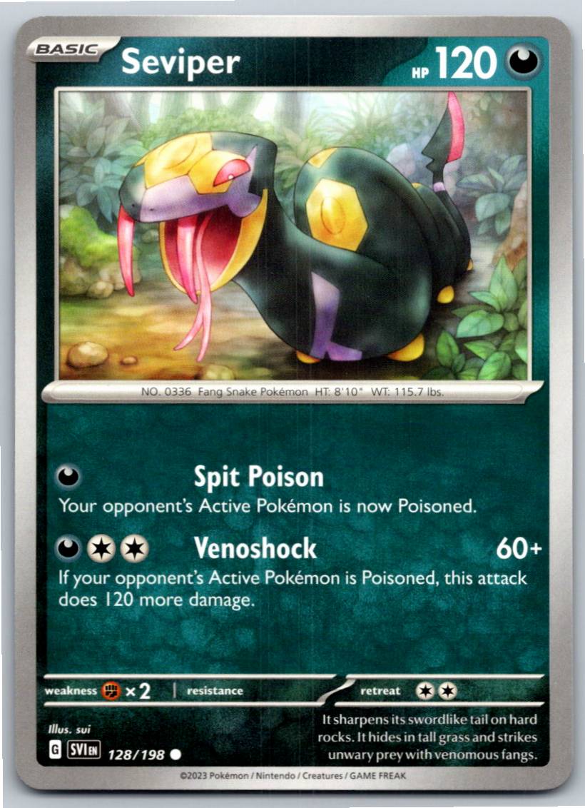 Seviper (Normal - NM)