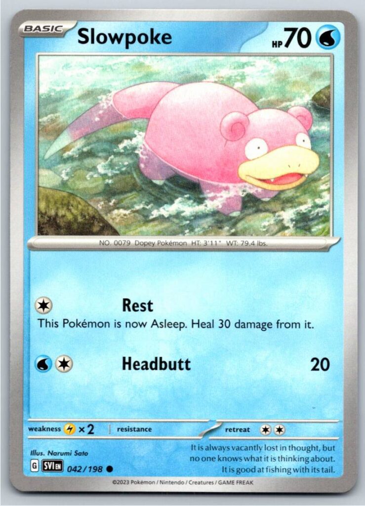 Slowpoke - 042/198 (Normal - NM)