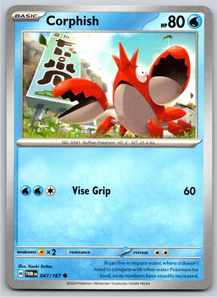 Corphish (Normal - NM)