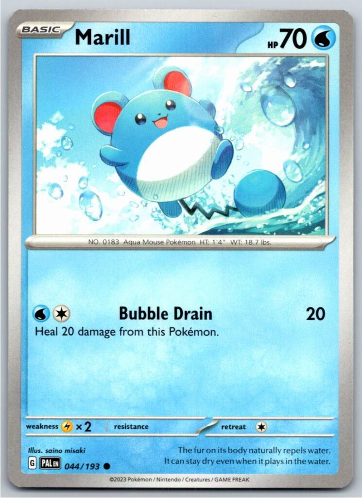 Marill - 044/193 (Normal - NM)