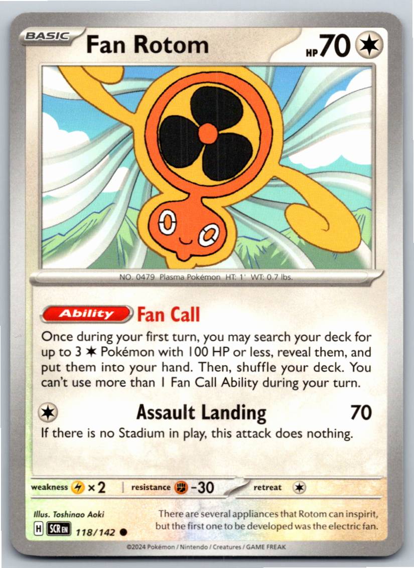 Fan Rotom (Normal - NM)