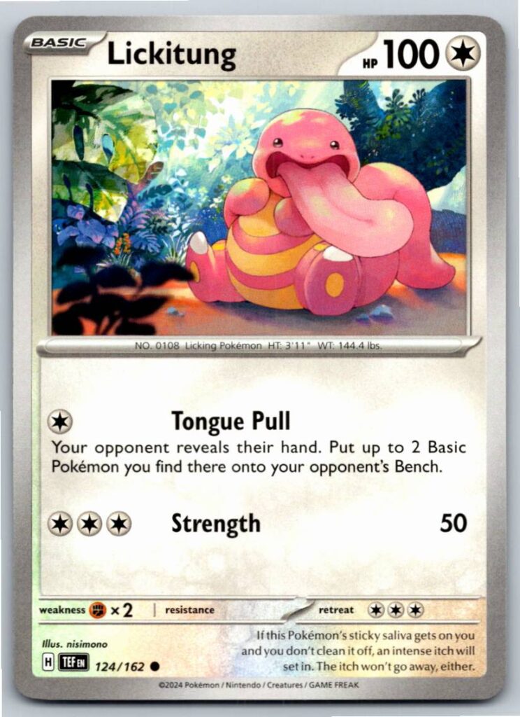 Lickitung - 124/162 (Normal - NM)
