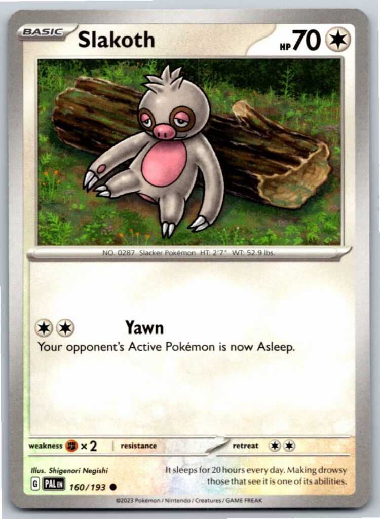 Slakoth (Normal - NM)