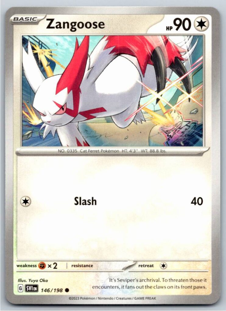 Zangoose - 146/198 (Normal - NM)