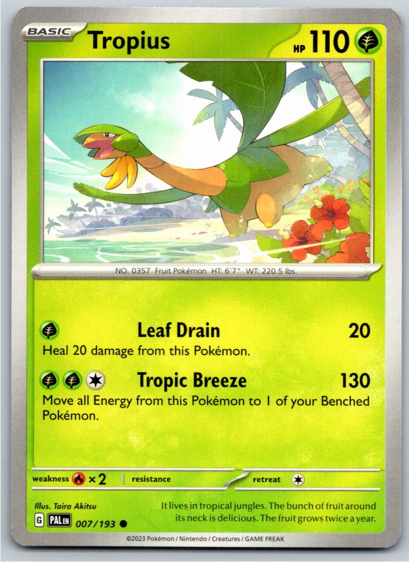 Tropius - 007/193 (Normal - NM)