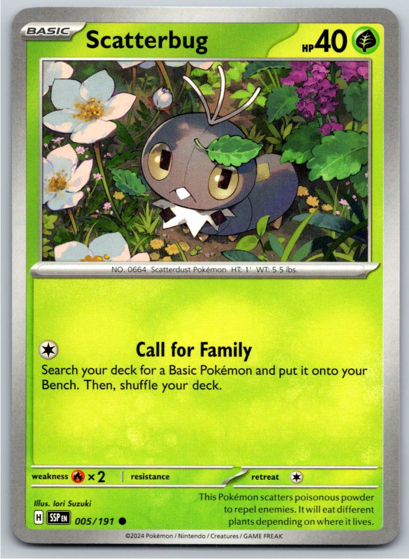Scatterbug (Normal - NM)