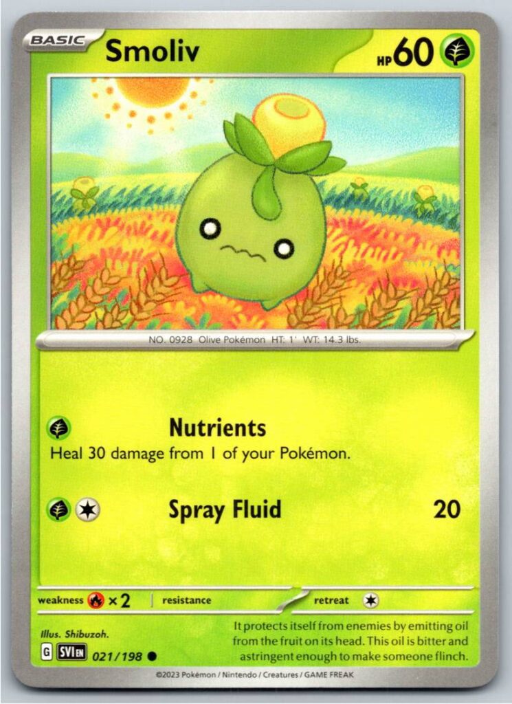 Smoliv - 021/198 (Normal - NM)
