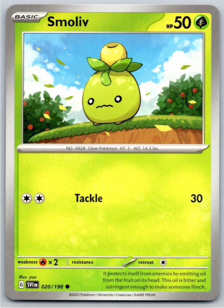 Smoliv - 020/198 (Normal - NM)