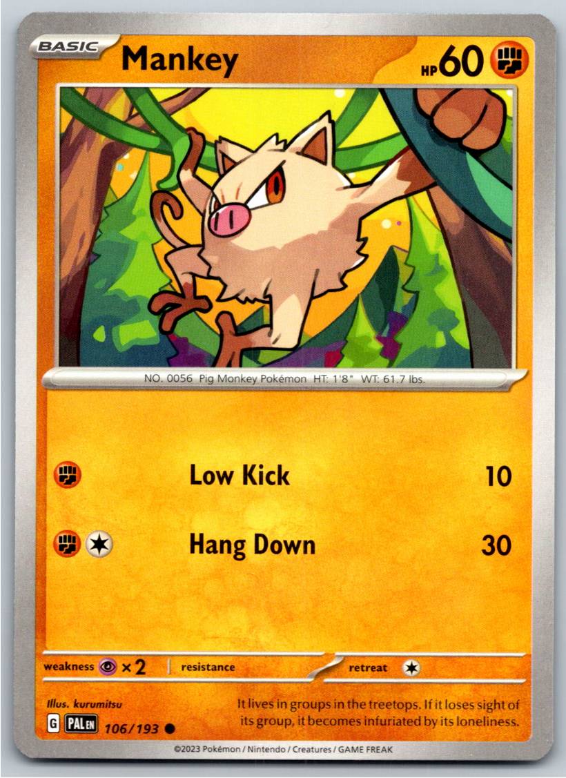 Mankey (Normal - NM)