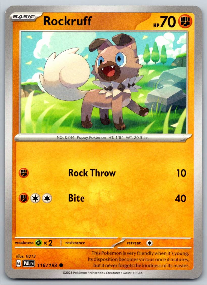 Rockruff (Normal - NM)