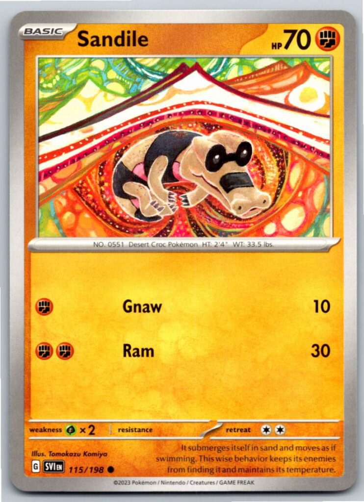 Sandile - 115/198 (Normal - NM)