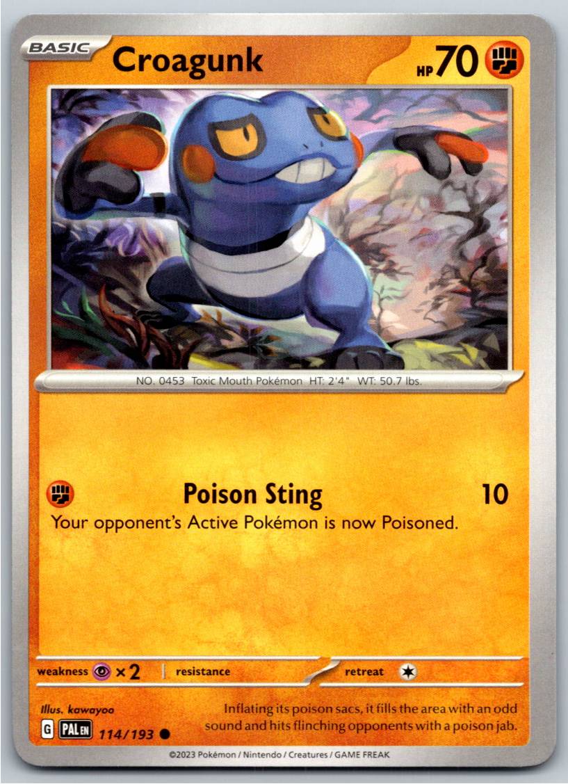 Croagunk (Normal - NM)