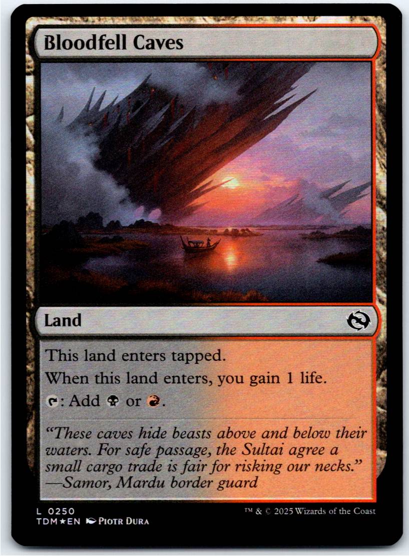 Bloodfell Caves #250 (Foil - NM)