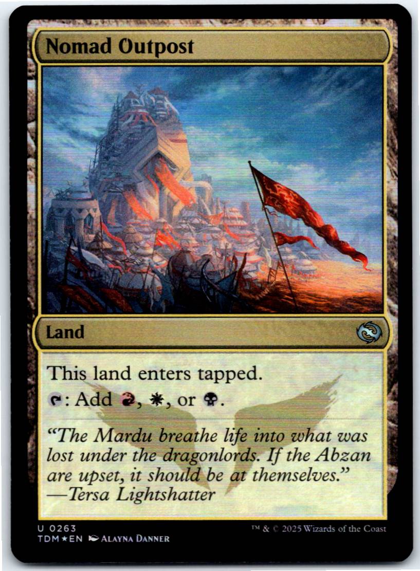 Nomad Outpost #263 (Foil - NM)