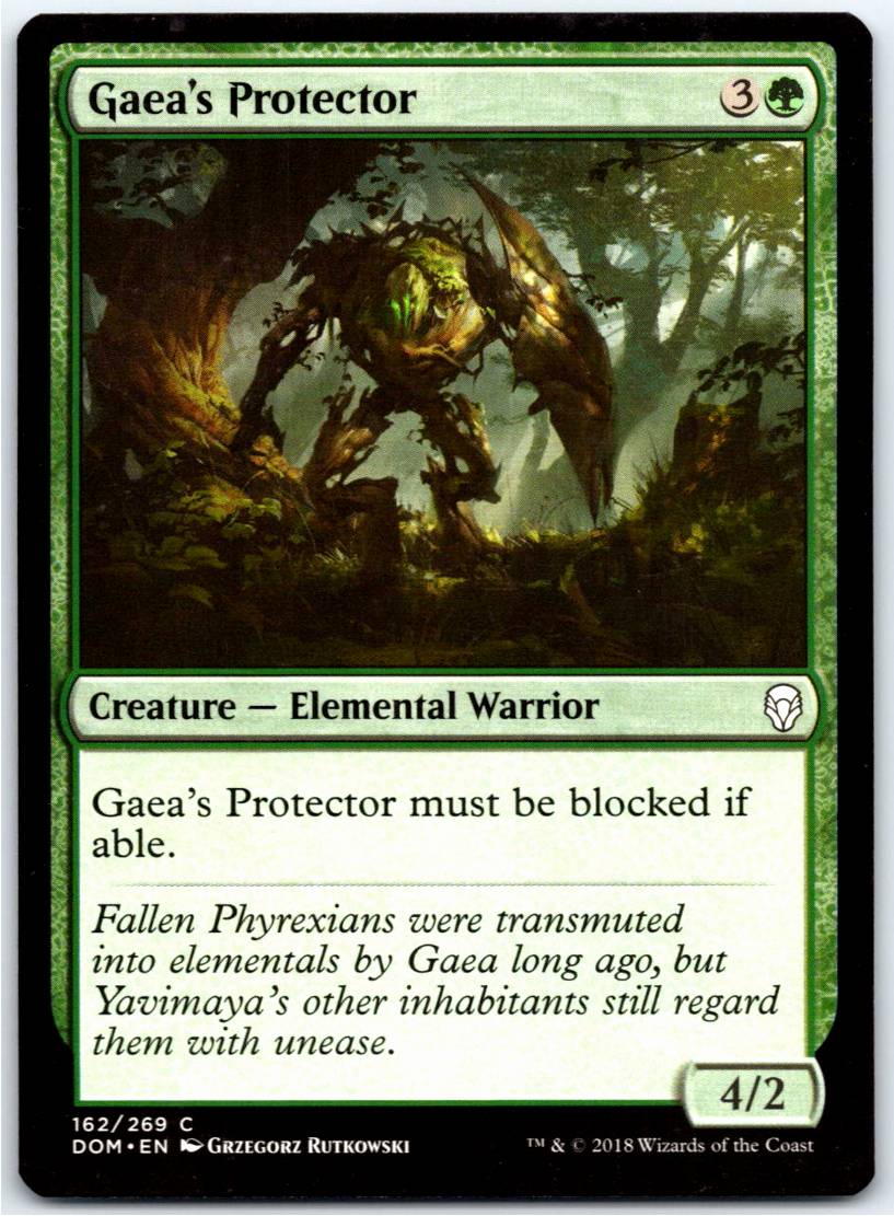 Gaea's Protector #162 (Normal - NM)