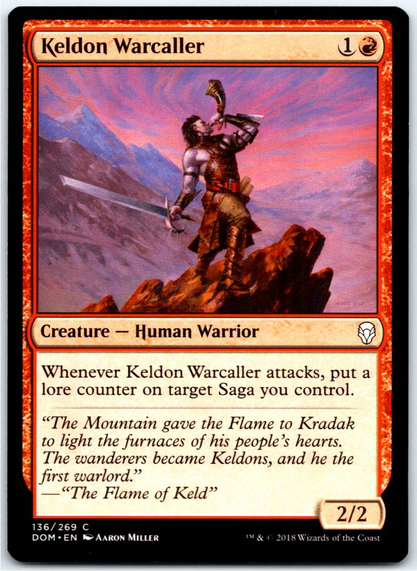 Keldon Warcaller #136 (Normal - NM)