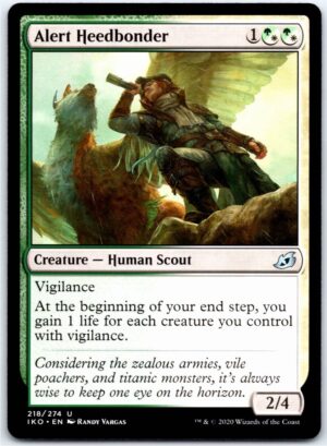 Alert Heedbonder  #218 (Normal - NM)