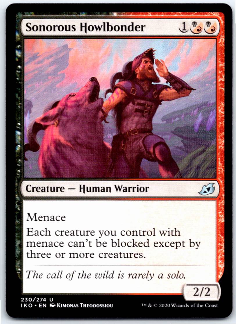Sonorous Howlbonder #230 (Normal - NM)
