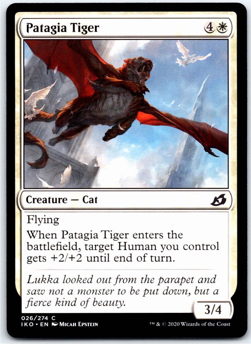 Patagia Tiger #26 (Normal - NM)