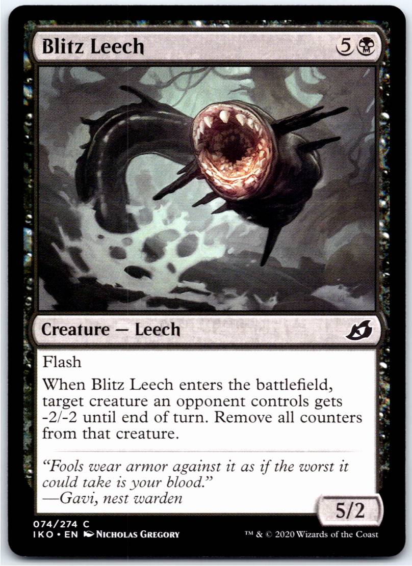 Blitz Leech #74 (Normal - NM)