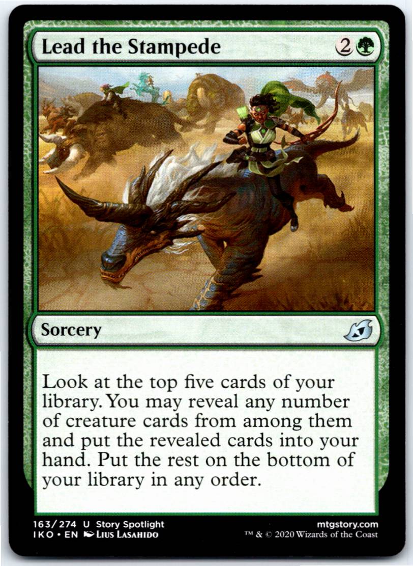 Lead the Stampede #163 (Normal - NM)