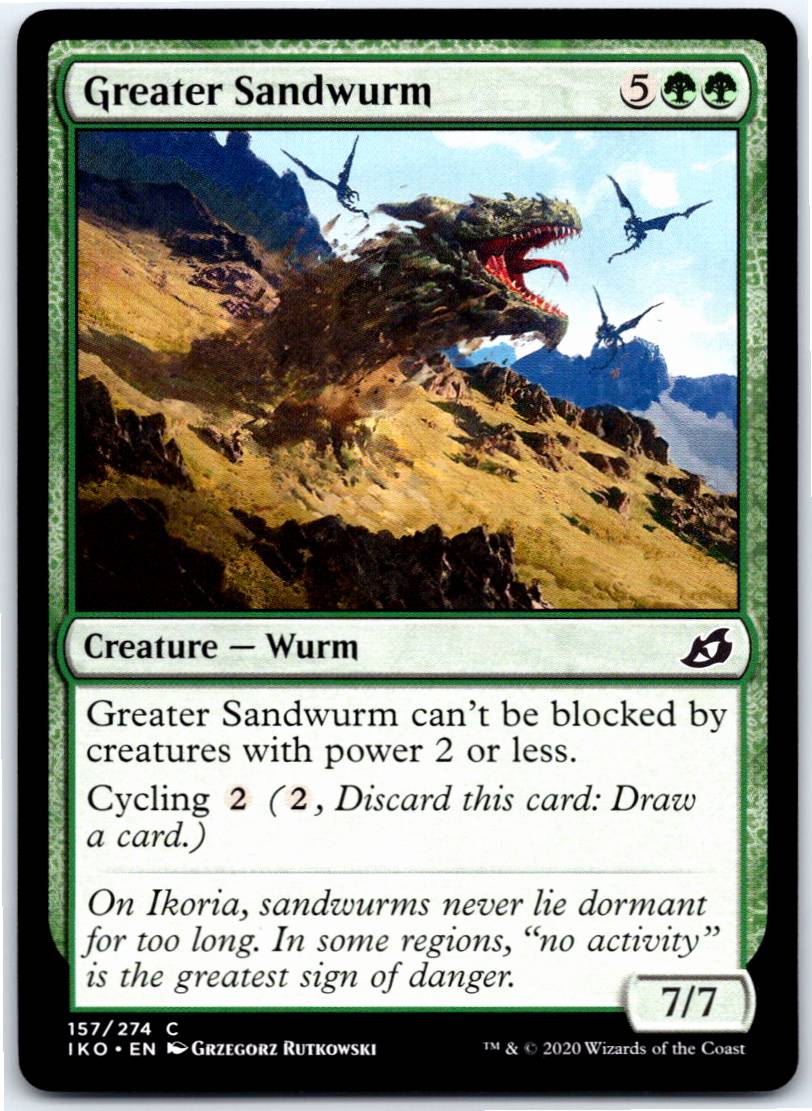 Greater Sandwurm #157 (Normal - NM)