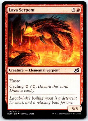 Lava Serpent  #124 (Normal - NM)