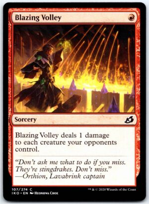 Blazing Volley  #107 (Normal - NM)