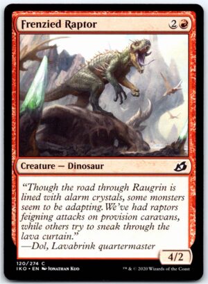 Frenzied Raptor  #120 (Normal - NM)