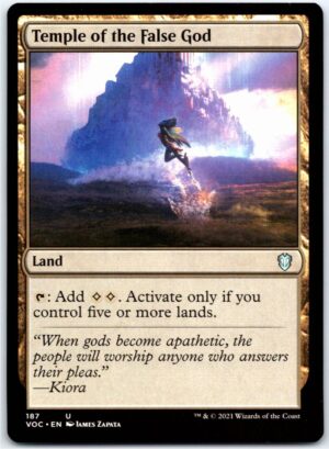 Temple of the False God  #187 (Normal - NM)