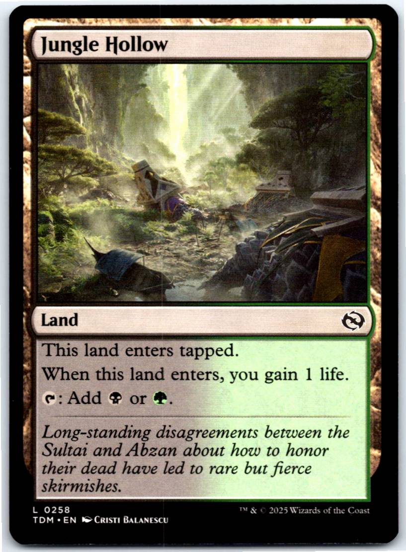Jungle Hollow #258 (Normal - NM)