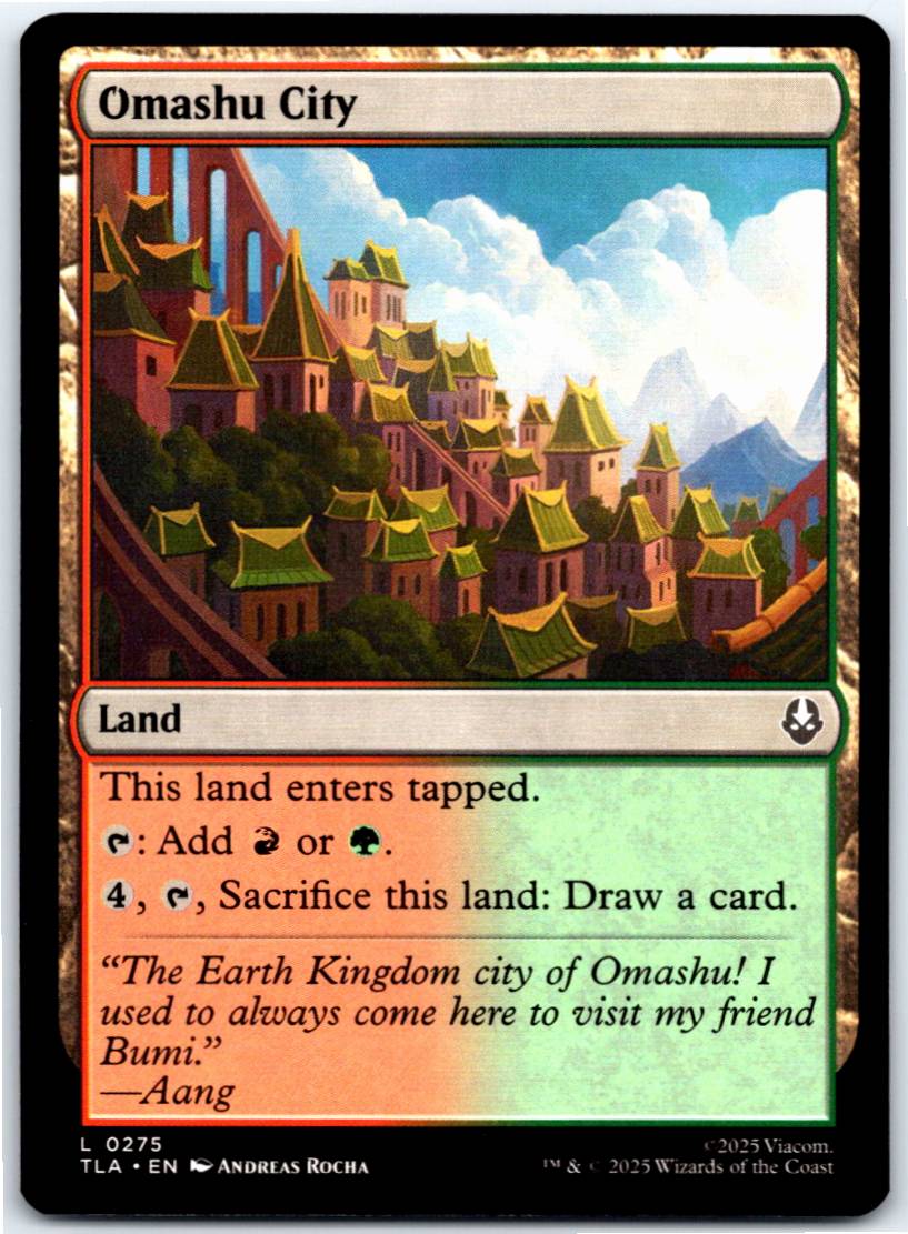 Omashu City #275 (Normal - NM)