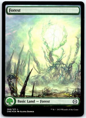 Forest (266) - Full Art  #266 (Foil - NM)