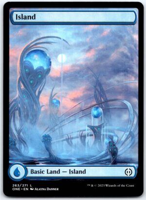 Island (263) - Full Art  #263 (Normal - NM)