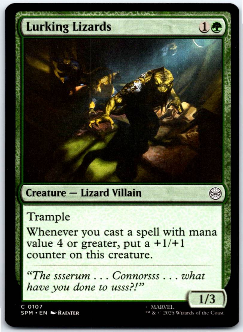 Lurking Lizards #107 (Normal - NM)