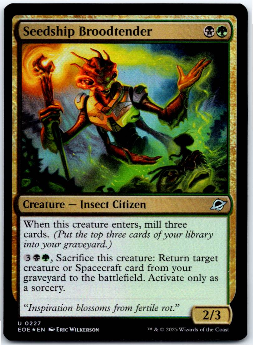Seedship Broodtender #227 (Foil - NM)