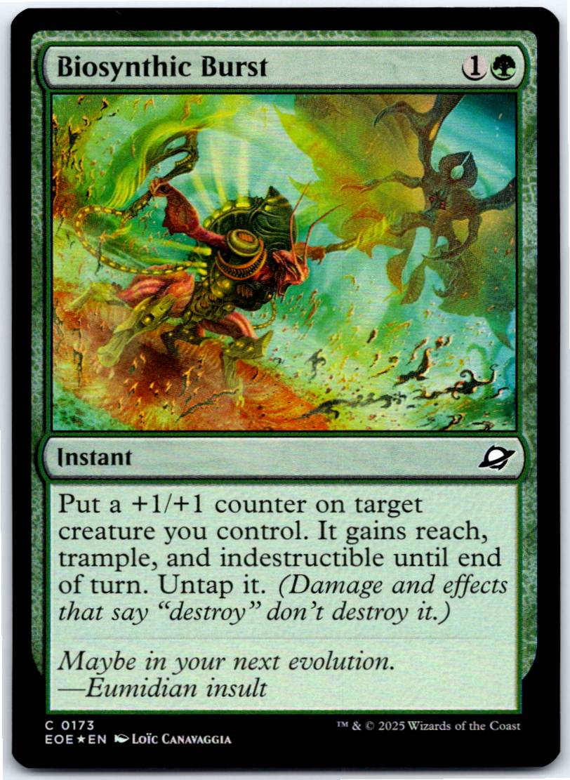 Biosynthic Burst #173 (Foil - NM)