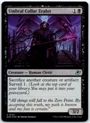 Umbral Collar Zealot  #123 (Foil - NM)
