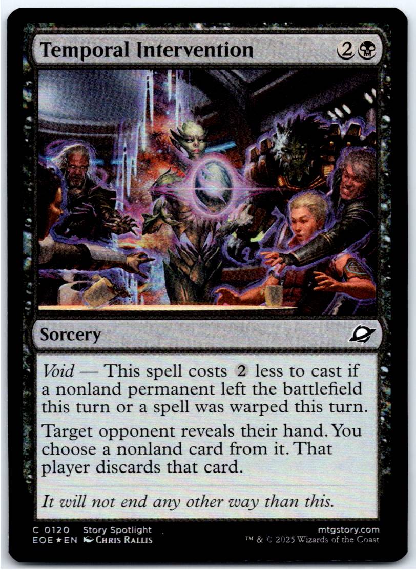 Temporal Intervention #120 (Foil - NM)